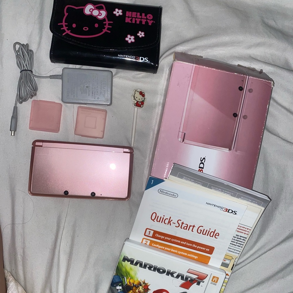 Nintendo pink 3DS